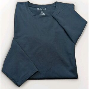 Bylt Drop Cut L/S T Shirt Medium 2XL XXL Black Long Sleeve Sleeve Blend Leisure